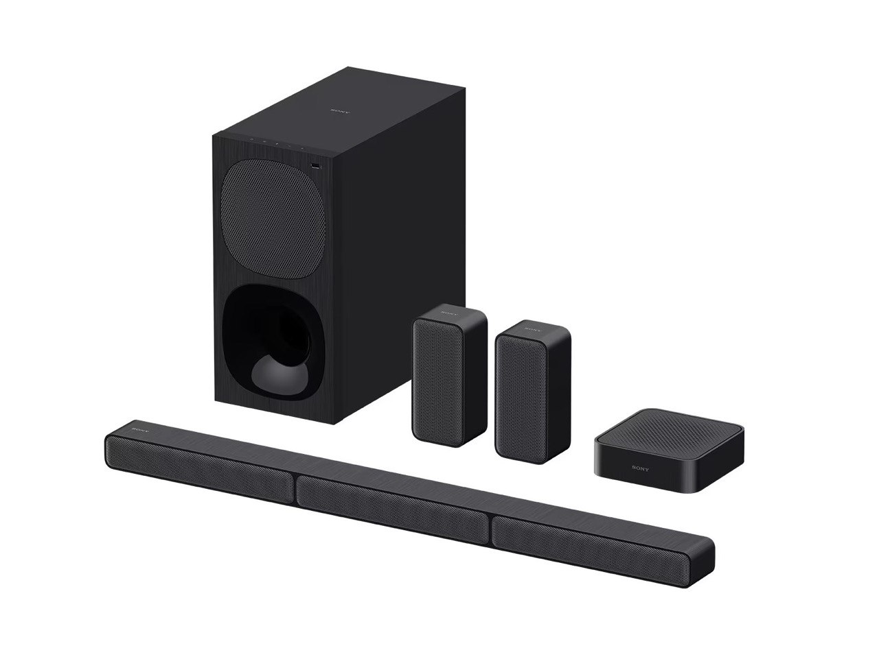 Barre de Son Sony 5.1ch Home Cinéma avec Enceintes Satellites sans Fil
