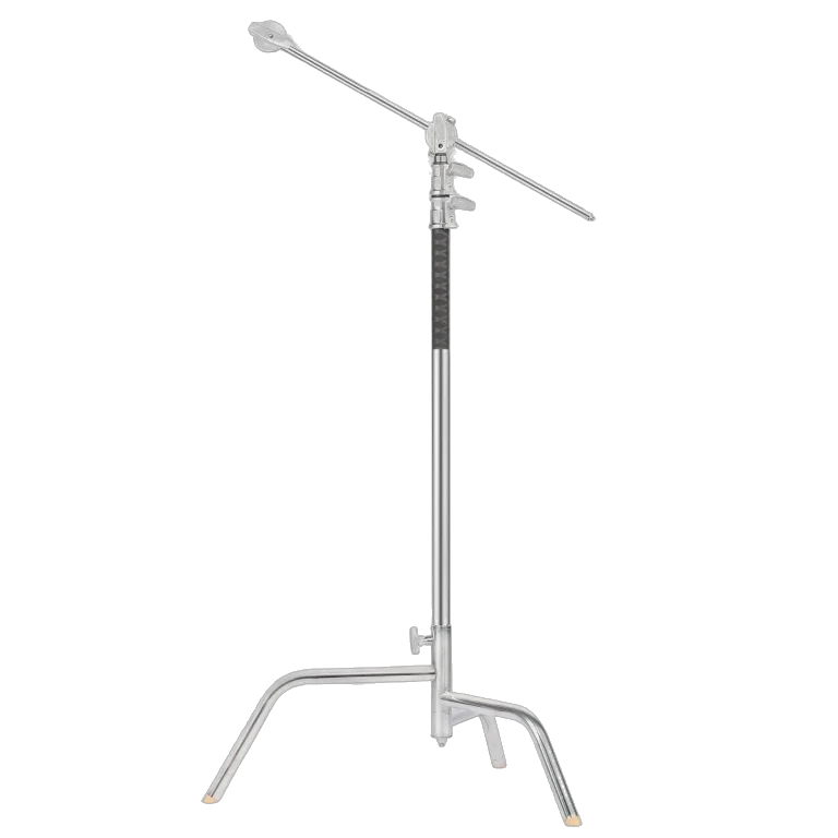 Selens C-Stand 3,3 m inox avec bras de girafe réglable