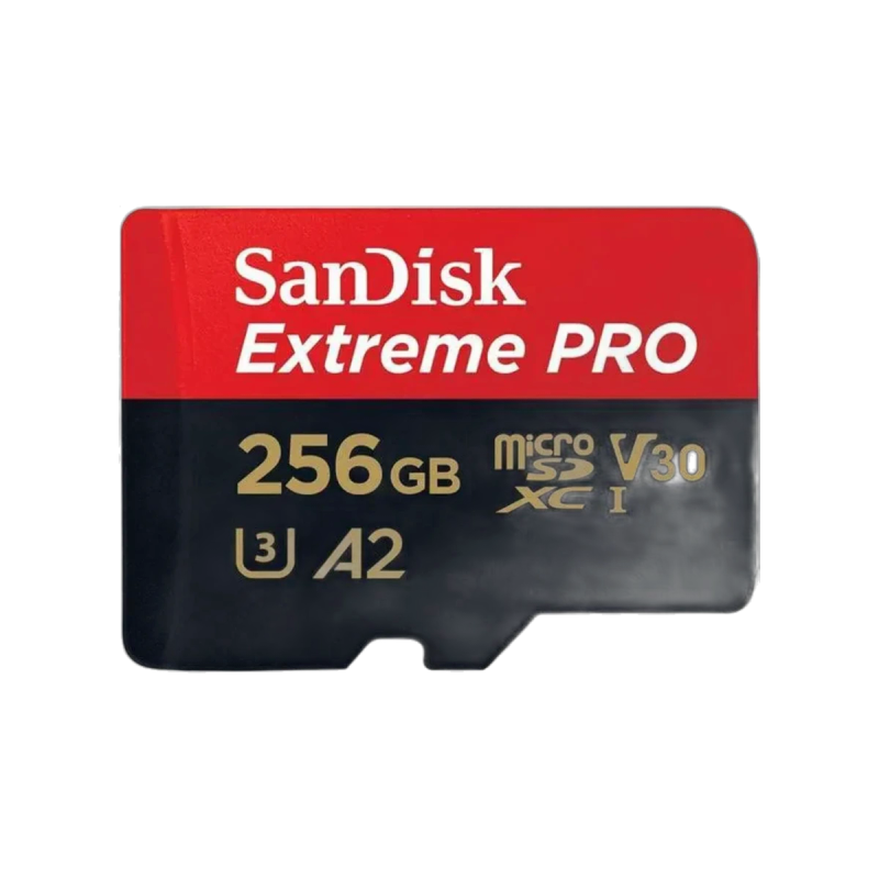 SanDisk Extreme PRO 256GB · Carte microSDXC A2 UHS-I U3 V30