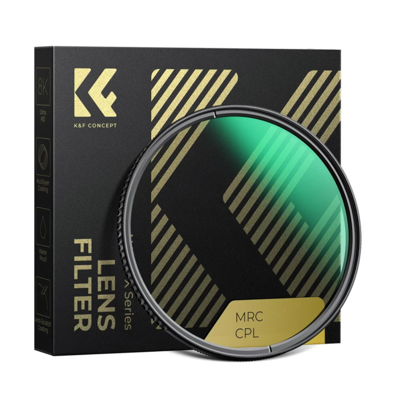 K&F Concept · Filtre CPL 82mm Nano-X