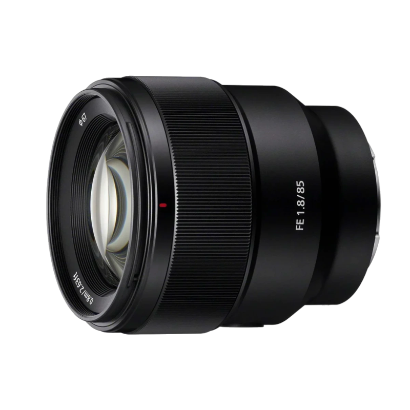 Sony FE 85mm f/1.8 · Objectif portrait plein format