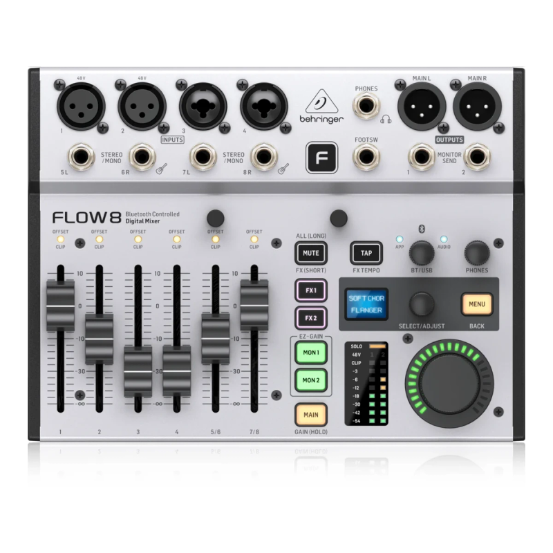 Behringer Flow 8 · Console de mixage numérique compacte