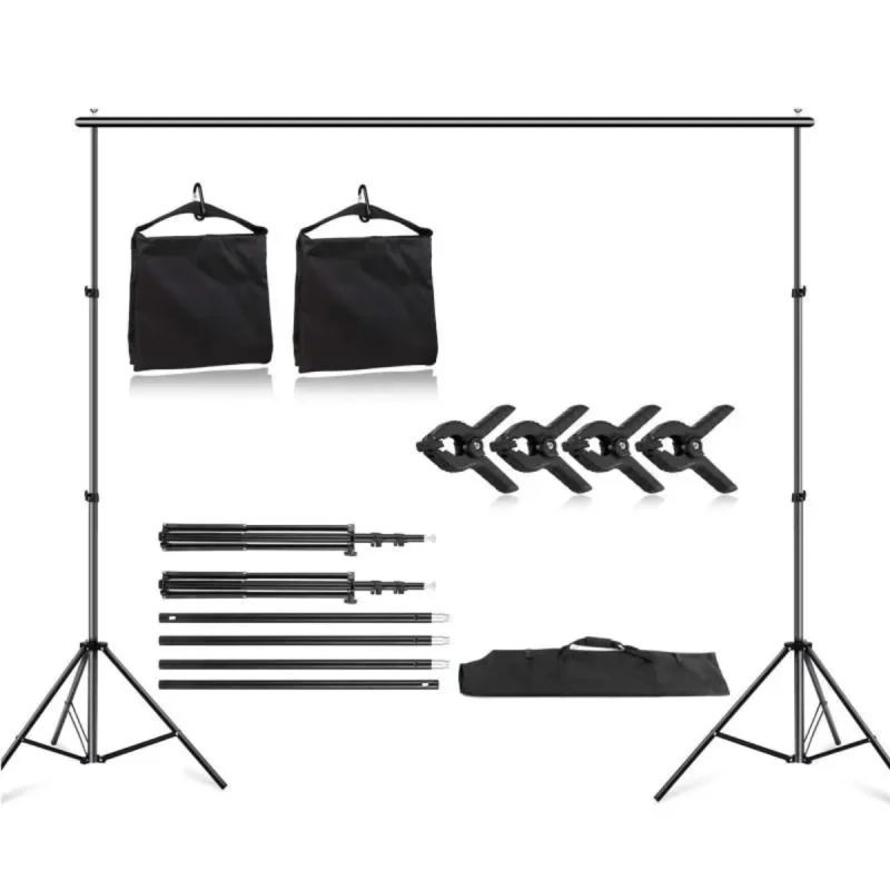 Selens · Kit support de fond photo 3m x 3m + pinces & sac
