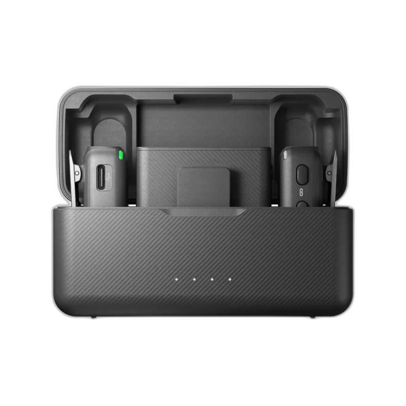 Microphone cravate sans fil DJI Mic (2 TX + 1 RX + boîtier recharge)