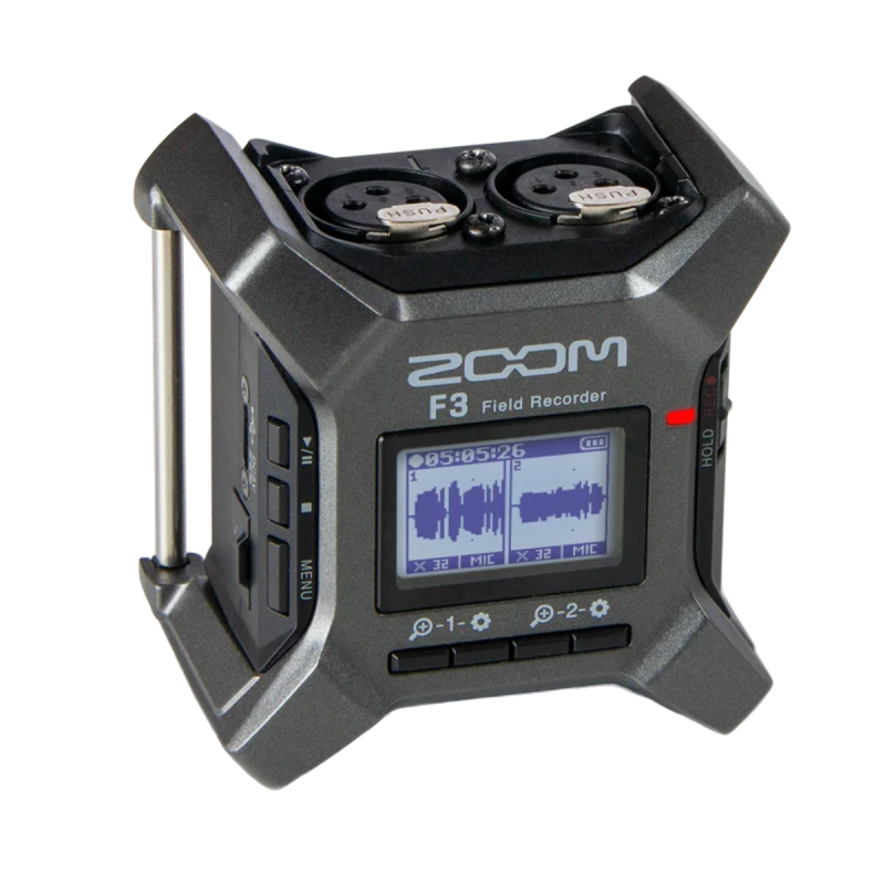 Zoom F3 Enregistreur de terrain compact 2 pistes 32 bits