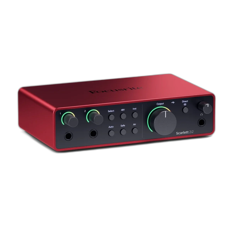 Carte son Focusrite 2i2 4th Génération