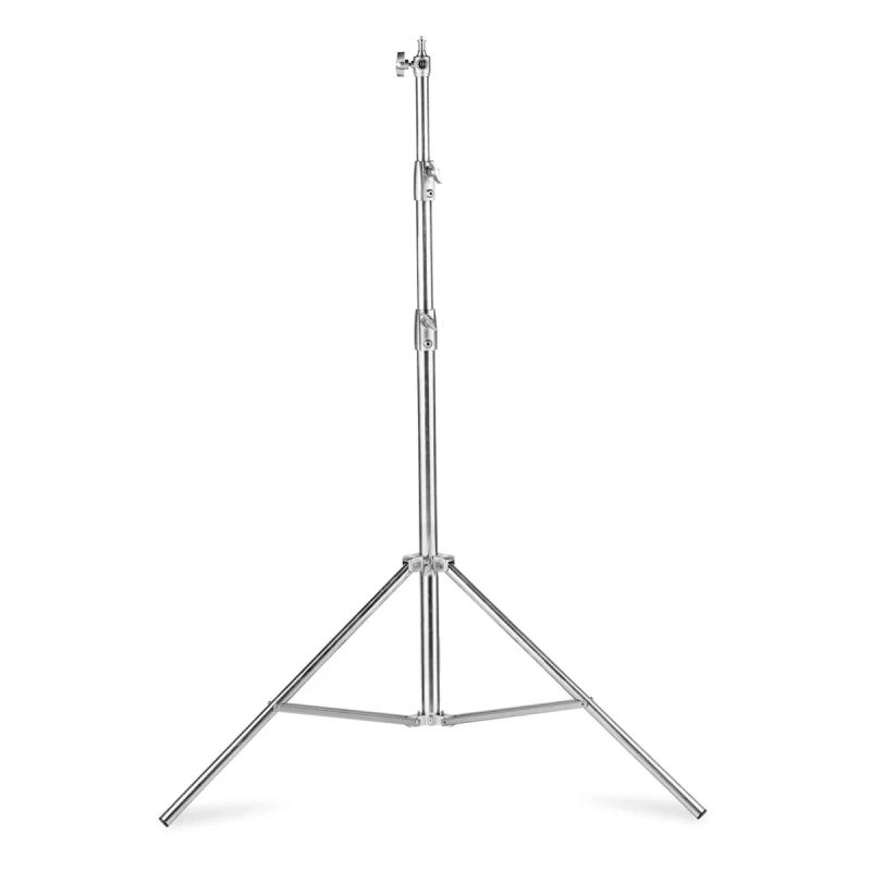 Trépied Support de Lumière Robuste en Acier Inoxydable Selens Pour Studio Photo 2,8 m