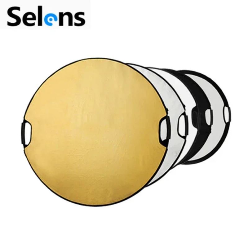 Réflecteur de Lumière Diffuseur de Lumière 5 en 1 Selens 43in/110cm