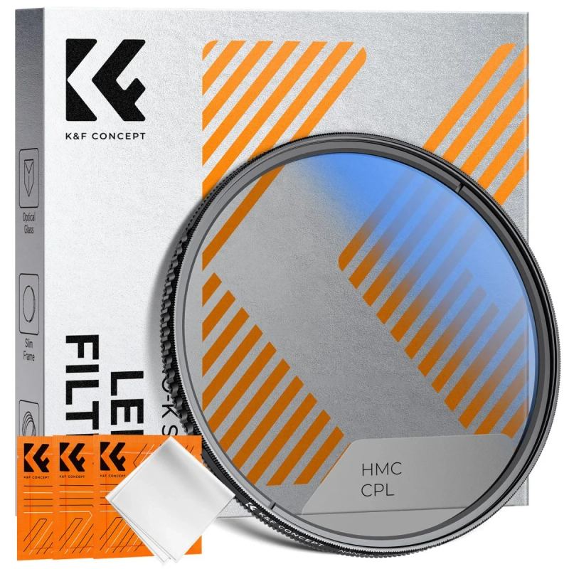 K&F Concept Classic Series Filtre polarisant circulaire multicouche mince (67 mm)