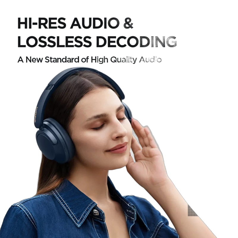 1MORE SonoFlow Pro Casque sans fil ANC Bluetooth 5.4 (Bleu)