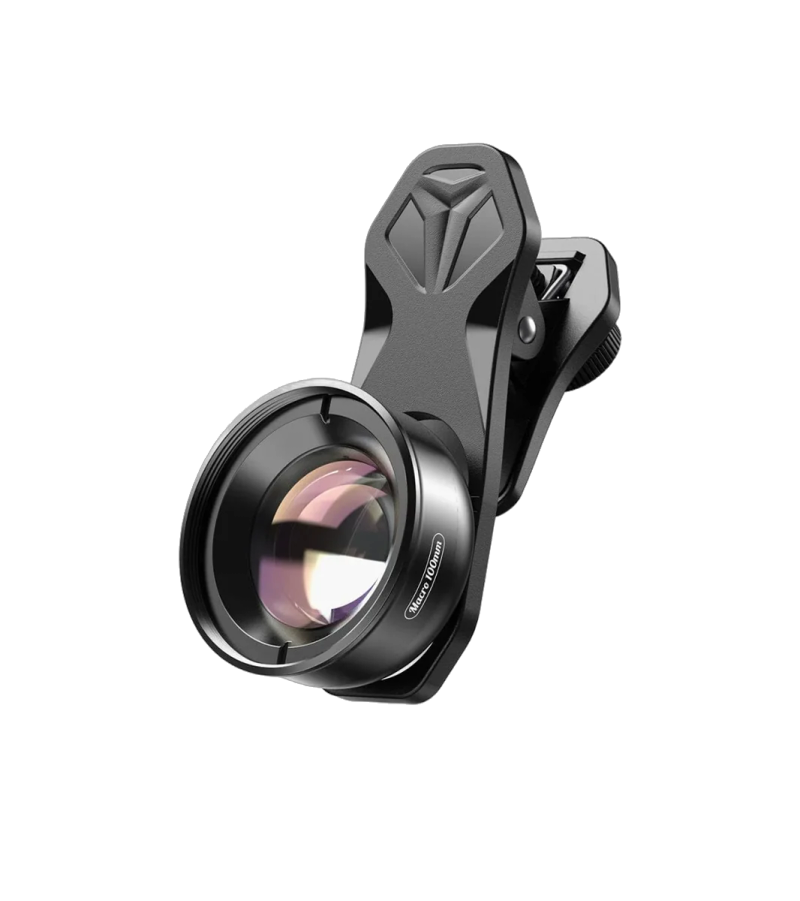 Apexel Objectif Professionnel Macro HD 100mm Pour Smartphone