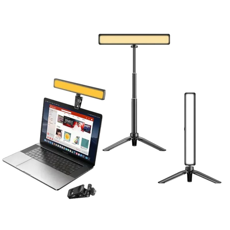 Barre lumineuse LED Apexel FL06 pour Laptop, Studios Photo, Visioconférence