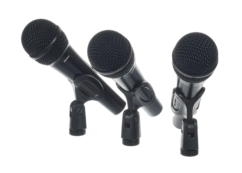 Behringer XM1800S ULTRAVOICE Pack 3 micros dynamiques