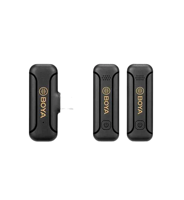 BOYA BY-WM3T2-D2 Microphones cravates sans fil iPhone/iPad