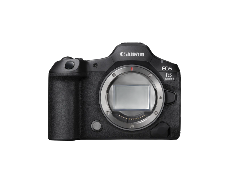 Canon EOS R5 Mark II · Hybride plein format 45 MP 8K
