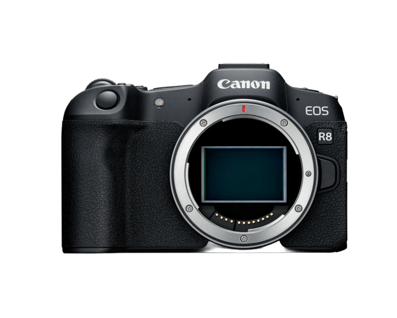 Canon EOS R8 · Hybride plein format 24,2 MP + RF 24-105mm