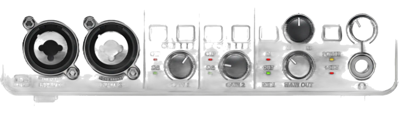 Carte son Behringer UMC204HD