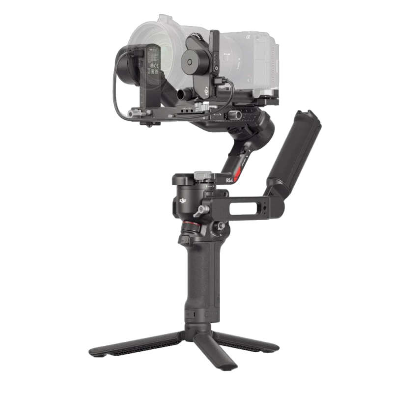 DJI RS 4, Stabilisateur de Nacelle à 3 Axes pour Caméras DSLR