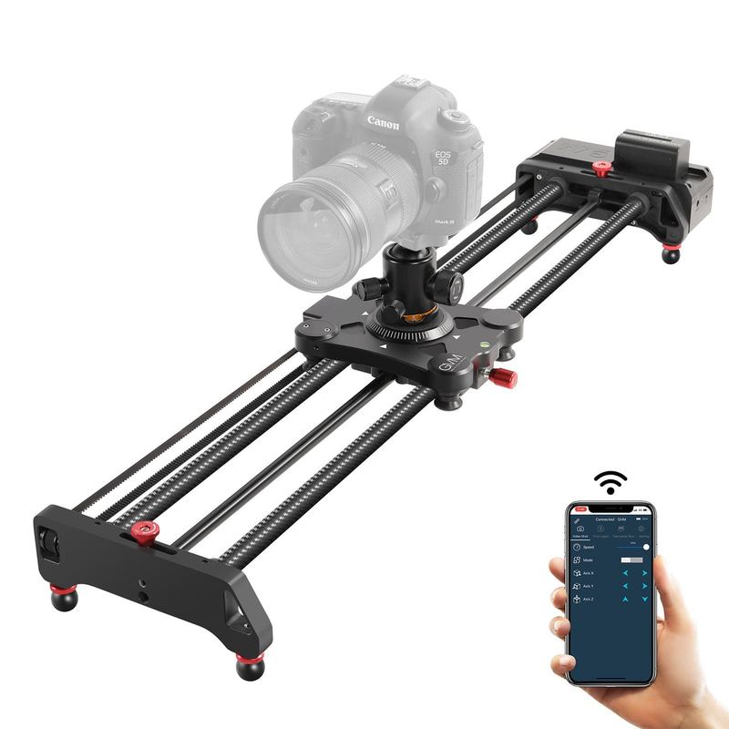 Slider Motorisé Fibre de Carbone 80cm · SOFTO