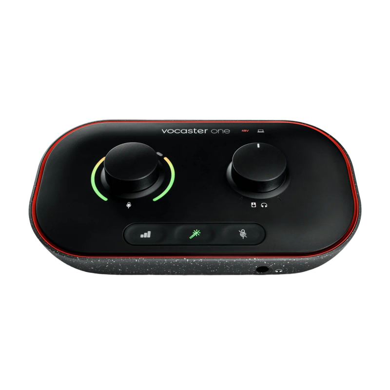 Focusrite Vocaster One Carte son podcast solo