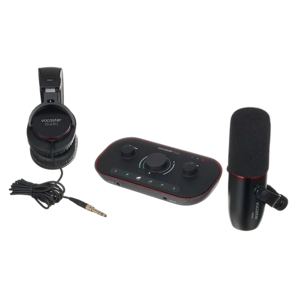 Focusrite Vocaster Two Studio (kit podcasting 1 personne)