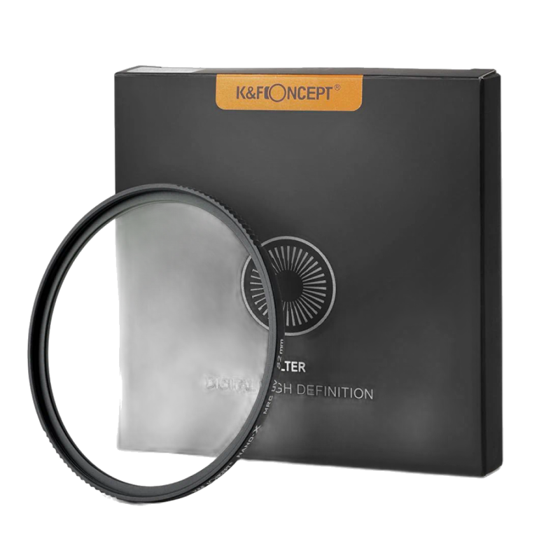 K&F Concept · Filtre UV 77mm professionnel multicouches