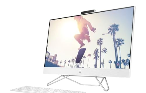 Ordinateur de bureau ALL IN ONE AIO HP 24- CB1283NH Core I3 1215U 8GB RAM -512GB SSD Disque DUR Ecran 23.8 ( 24 Pouces – Windows 11