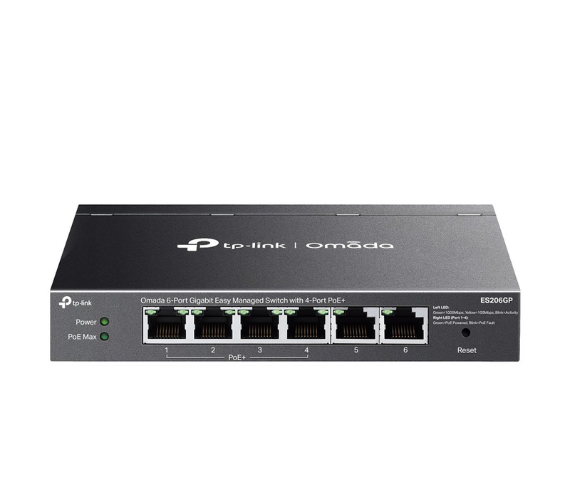 Switch TP Link ES206GP 6 Port Gigabit Manageable
