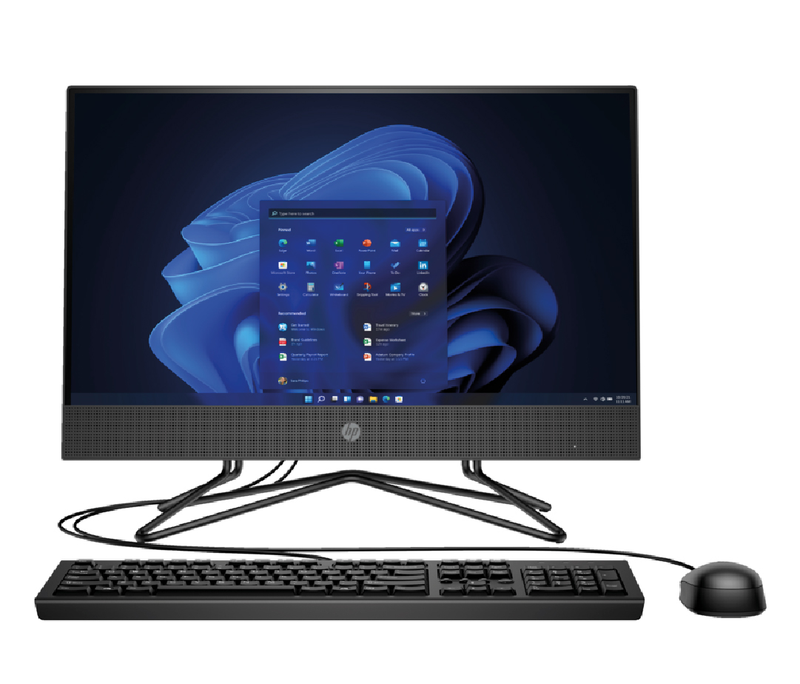 Ordinateur de bureau ALL IN ONE HP 200 AIO 24 DF1063NY CORE I3