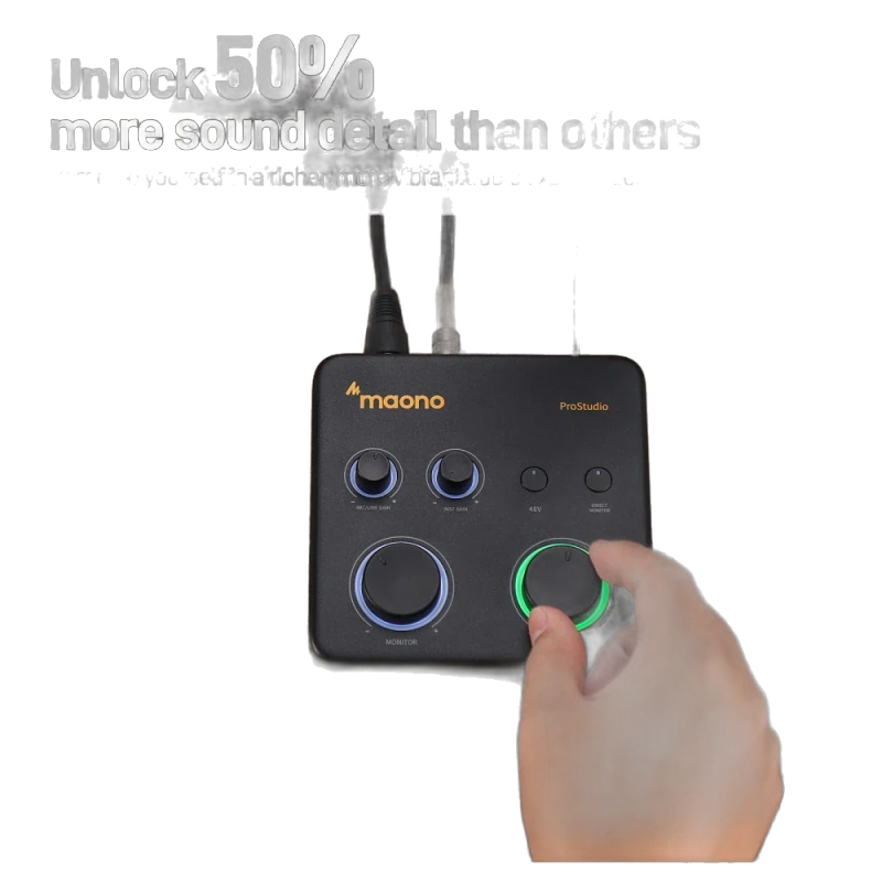 MAONO PS22 Lite Interface audio USB 24bit/192kHz