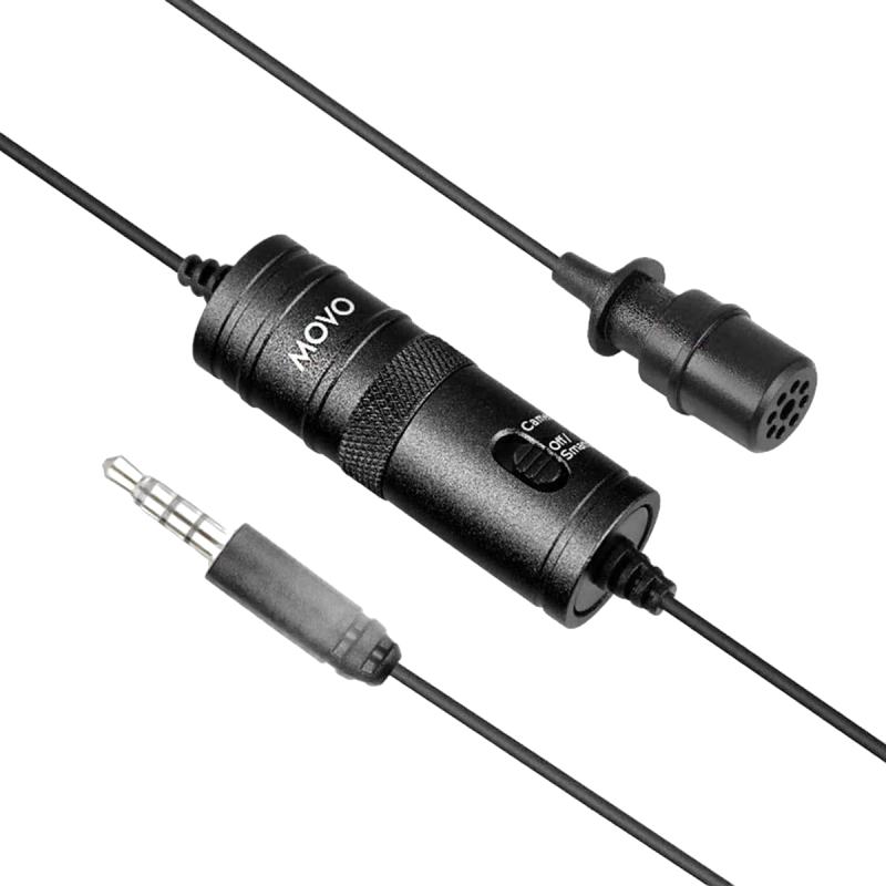 Microphone cravate Jack pour smartphone