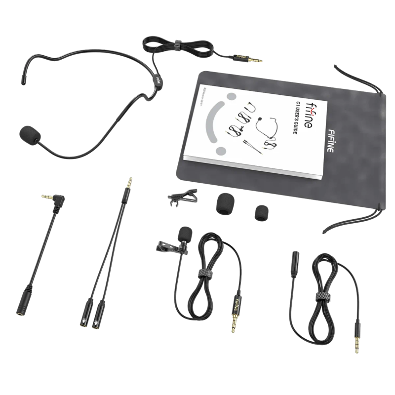 Microphone cravate serre-tête FIFINE C1