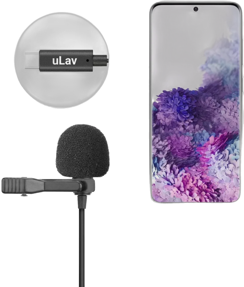 Microphone cravate USB