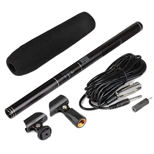 Microphone Interview pour appareil photo/DSLR/caméscope/smartphone