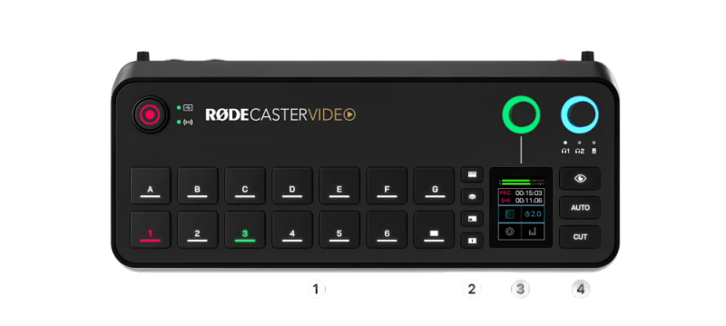 Rode RØDECaster Video · Console de production vidéo tout-en-un