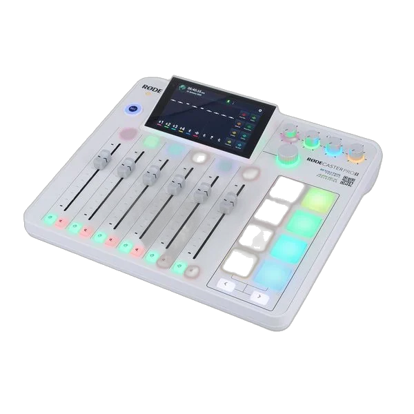 Rode Rodecaster Pro II Solution de production audio tout-en-un Blanc