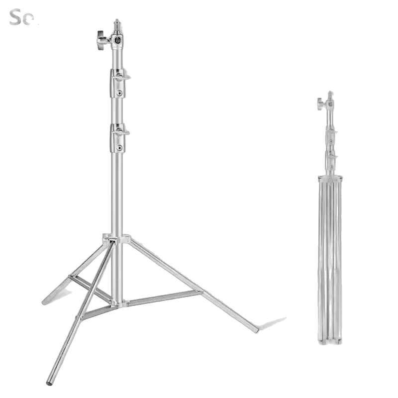 Selens · Trépied support de lumière inox 2,8m studio photo