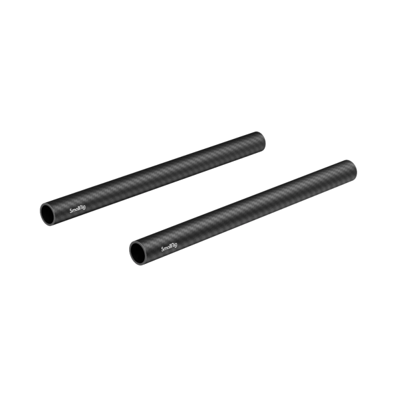 SmallRig 851 · Tiges 15mm fibre de carbone 30cm (lot de 2)