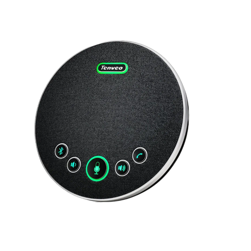 Tenveo M3B Speakerphone de conférence omnidirectionnel Bluetooth/USB